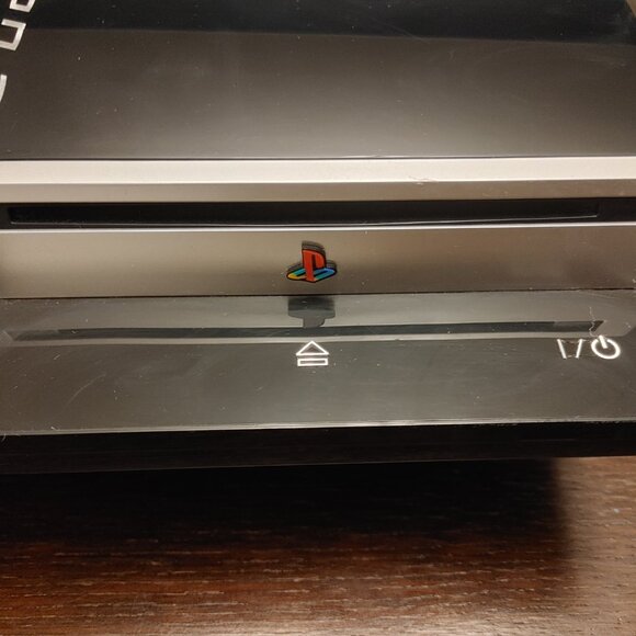 GOOD CONDITION Sony Playstation 3 Phat CECHH01 NTSC 40GB HDD Black Tested Works - Picture 2 of 7